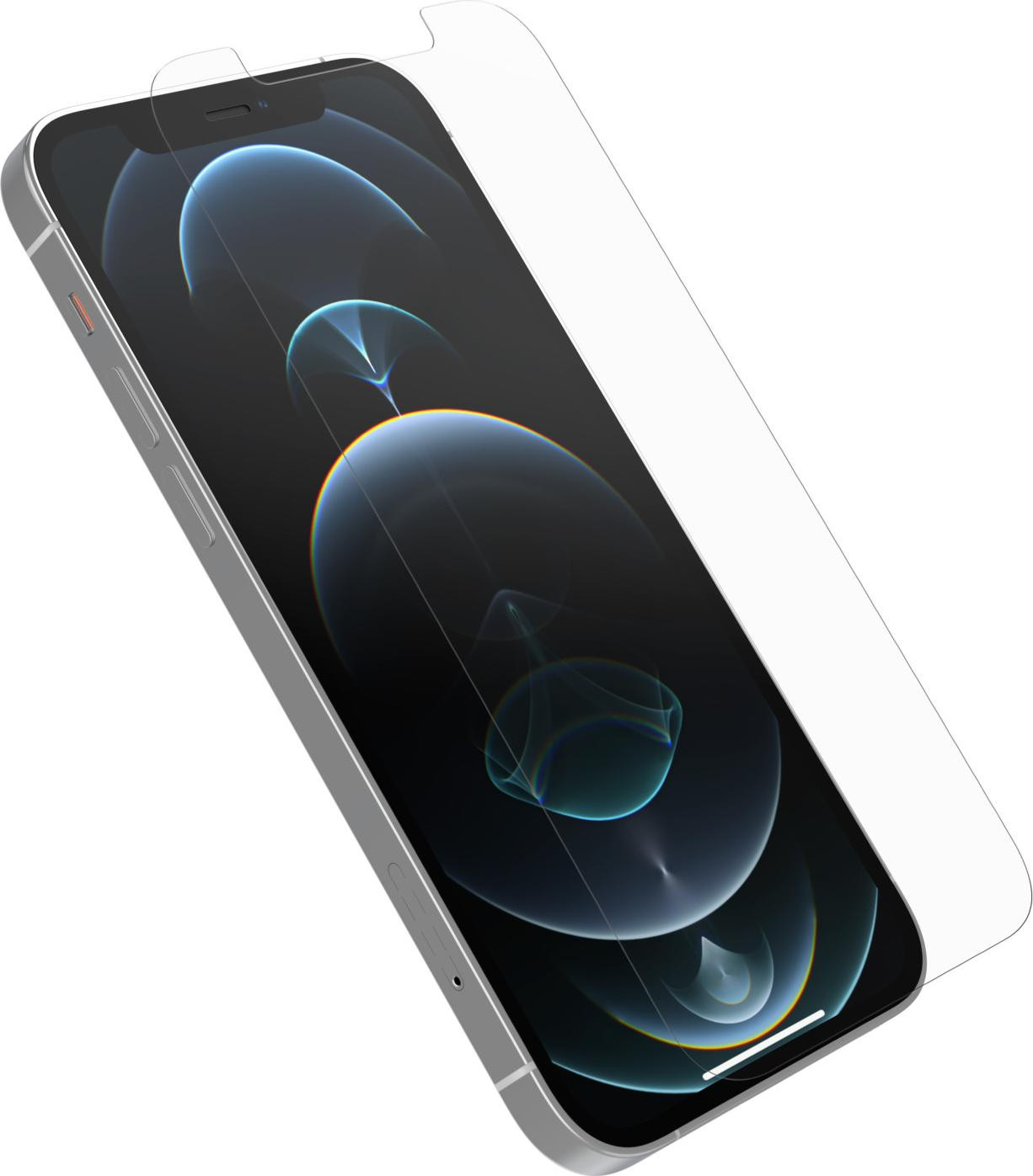 OtterBox Alpha Glass schermbeschermer voor iPhone 12 en iPhone 12 Pro, krasbestendig en breukbestendig