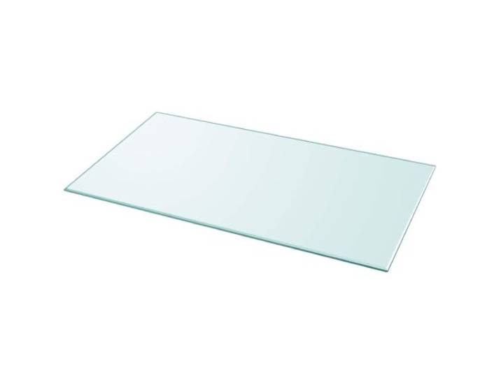GKHPYURE Tischplatte aus gehärtetem Glas, rechteckig, 1200 x 650 mm Dicke 8 mm, gehärtetes Glas, transparent, einfache Reinigung, Verwendung für den Garten oder Mittagessen
