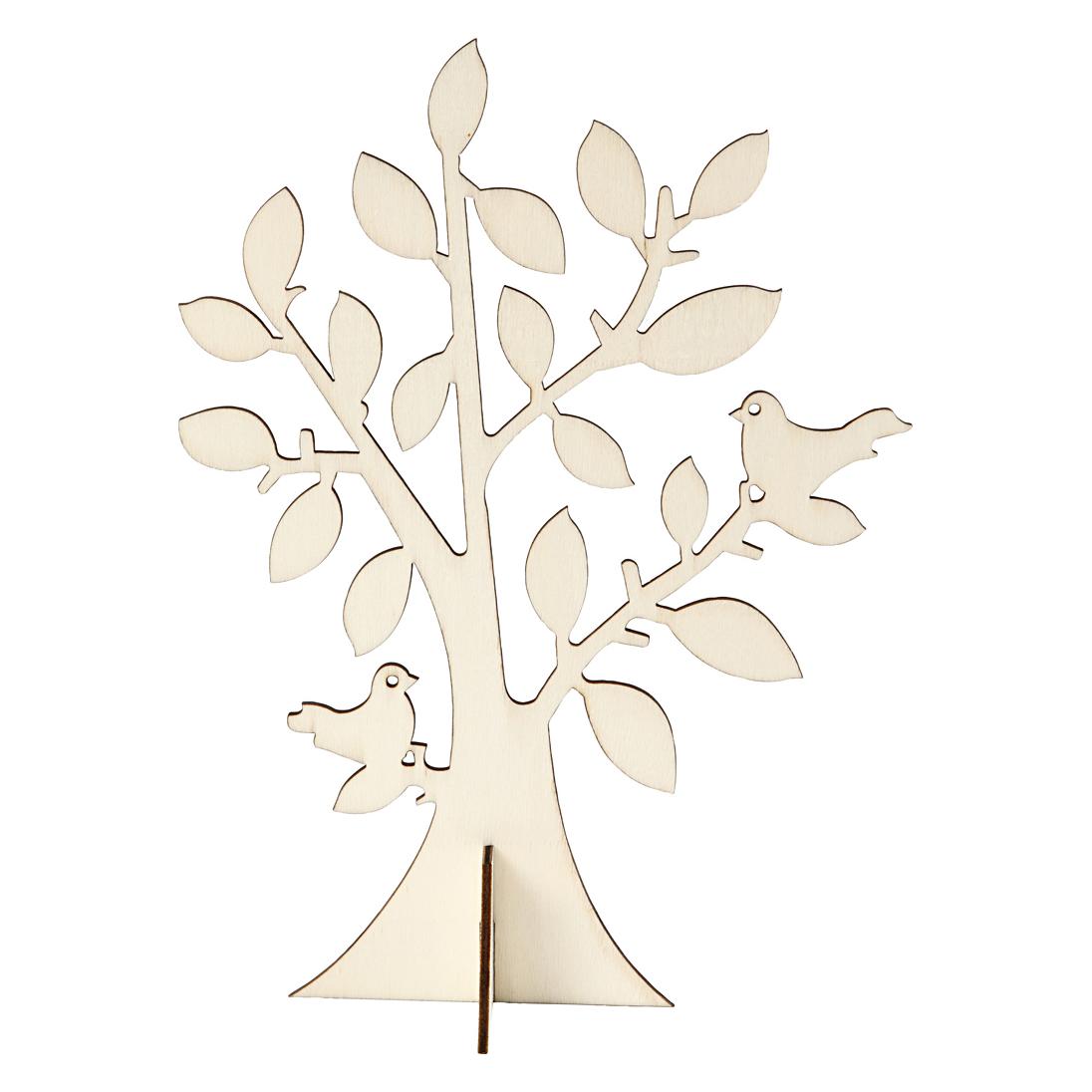 Creativ Company Houten Boom met Voet (5712854314558)