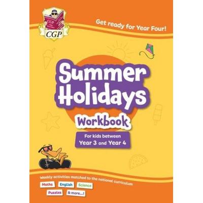 CGP Summer Holidays Activity Workbook - for kids between Year 3 and Year 4 (ages 7-8), Taschenbuch von Cgp Books, CGP Books, 978-1-83774-221-9