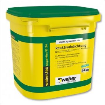 WEBER LUDWIGSHAFEN WEBER.TEC SUPERFLEX D 24 FLEX. DICKBESCHICHTUNG 24 KG ( DEITERMANN SUPERFLEX D 24 ) 02604750