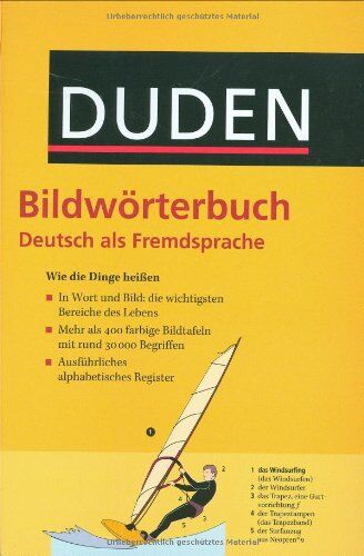 Dudenredaktion - Duden - Bildwörterbuch Deutsch als Fremdsprache: Wie die Dinge heißen. 415 durchgängig farbige Bildtafeln mit rund 30.000 Begriffen; ausführliches alphabetisches Register - Preis vom 09.10.2026 07:28:09 h