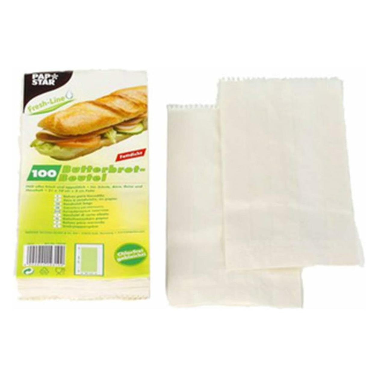 Papstar Butterbrotbeutel (100x) (14310)