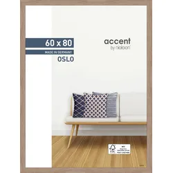 Bilderrahmen OSLO (LB 60x80 cm) - braun - LB 60x80 cm