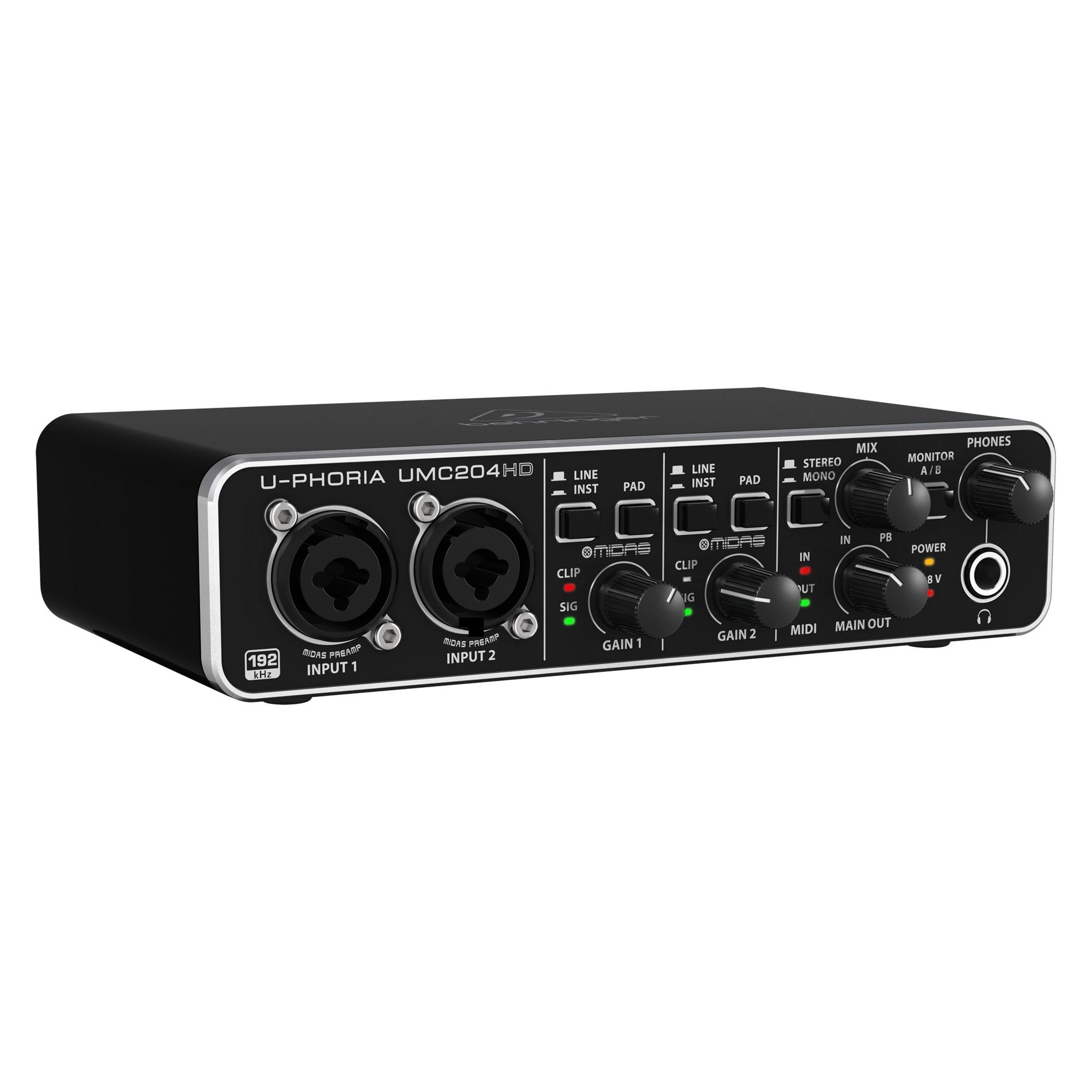 Behringer U-Phoria UMC204HD (USB) (Behringer U-Phoria UMC204HD)