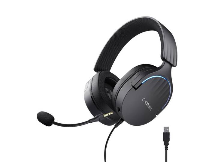 Trust GXT 490 Fayzo - Gaming Headset - USB - 7.1 Surround Sound - Over-ear - Zwart