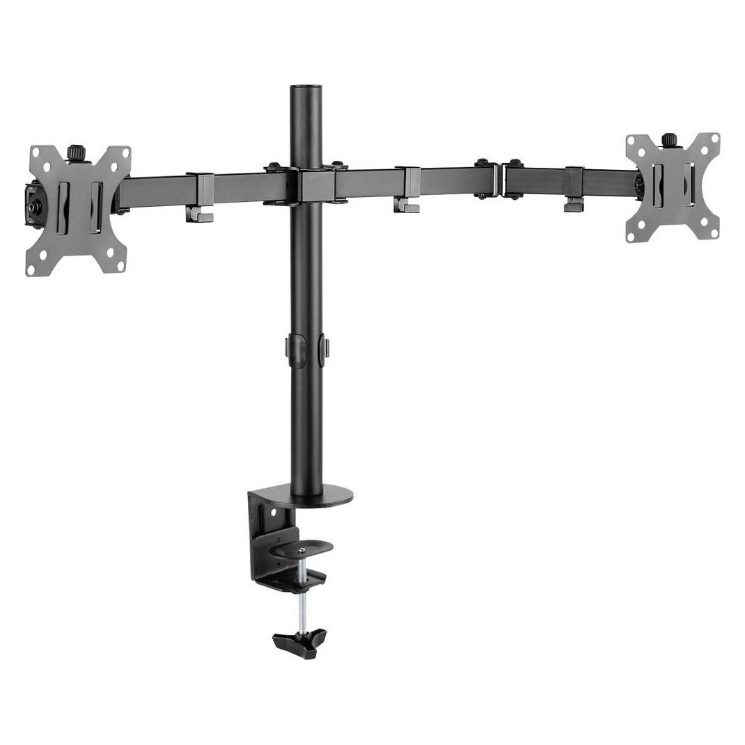 Techly Unterstützung für 2 LCD-Monitore 13-32 Zoll 33-81cm (Tisch, 32", 16 kg) (ICA-LCD-582-D)