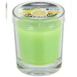 Steinhart Kerzen Citronella Kerze im Glas Limette 79/65 mm
