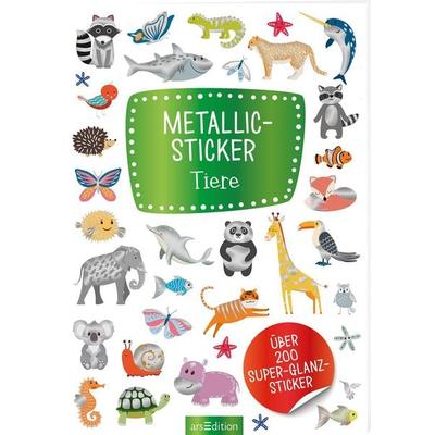 Metallic-Sticker – Tiere