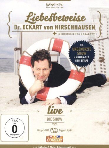 Dr. Eckart Hirschhausen - Eckart von Hirschhausen - Liebesbeweise [2 DVDs] - Preis vom 30.09.2026 22:30:23 h