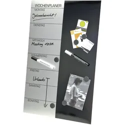 GENIE Wochenplaner Magnettafel Schreibtafel mit Zubehör