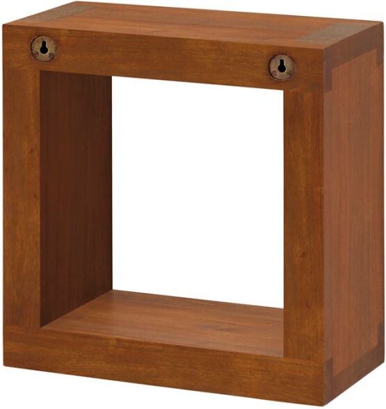 MOYCOR Estante de madera marrón 40x40 cm