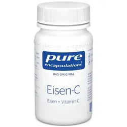 PURE ENCAPSULATIONS Eisen C Kapseln 60 St
