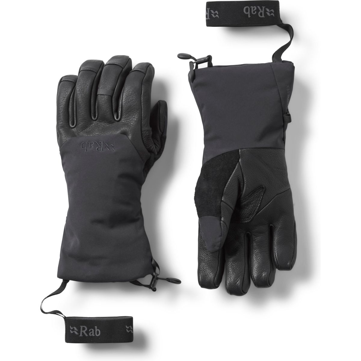 Rab Guide GTX Gauntlets black (BLK) XL QAJ-45-BLK-XLG