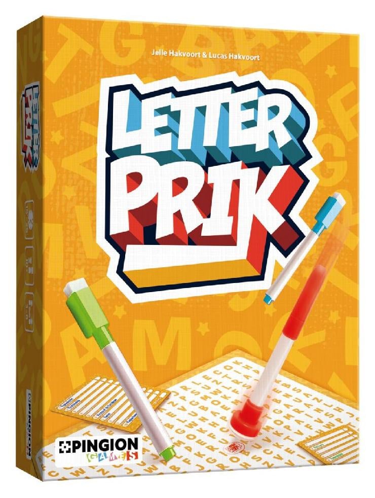 Letterprik bordspel Van der Meulen