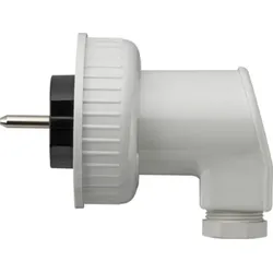 Gira Schuko-Stecker grau AP-WD 002031