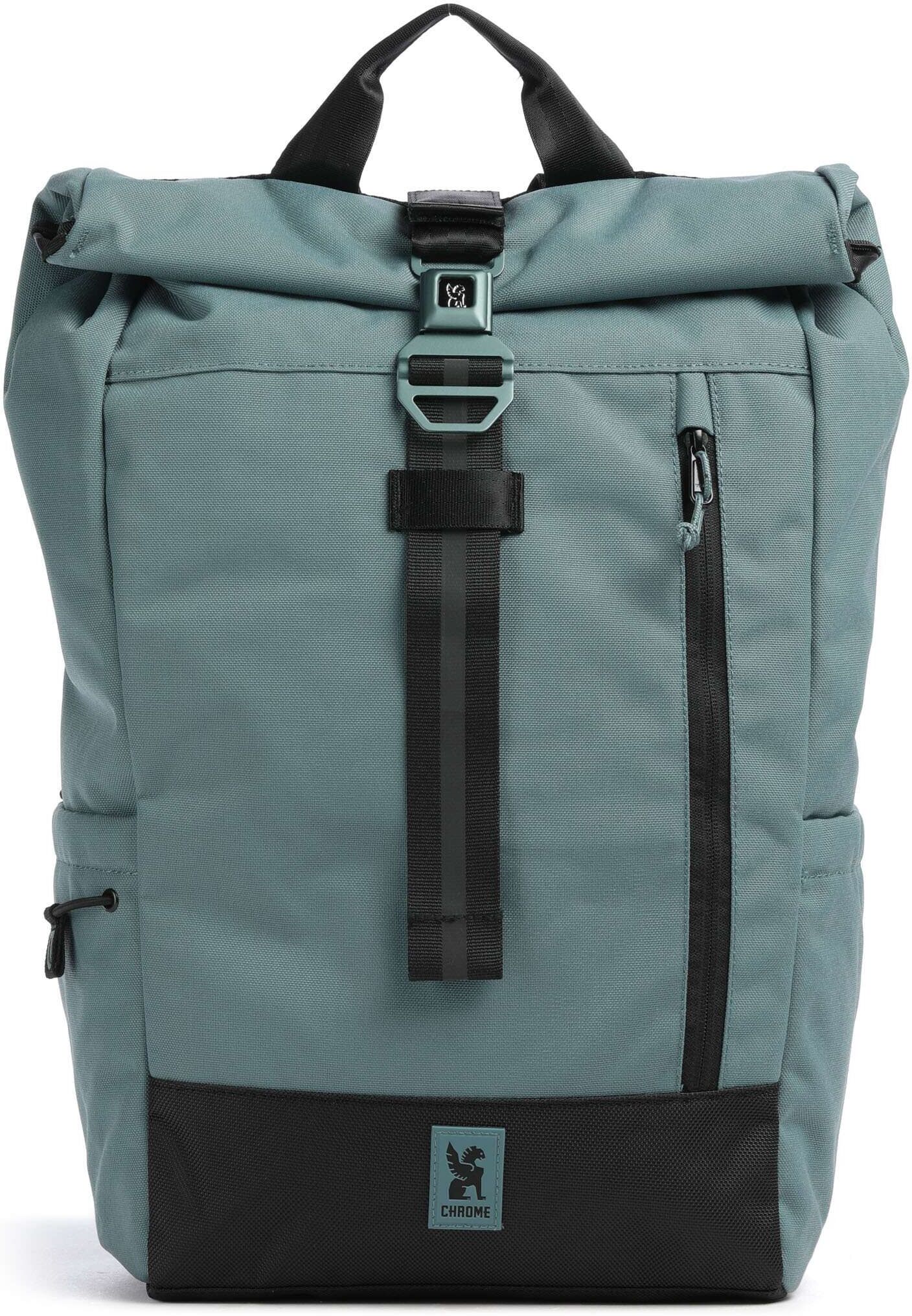 Chrome Initiate 26 Rolltop Rucksack, petrol
