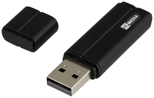 MyMEDIA My USB 2.0 Drive USB-Stick 64GB Schwarz 69263 USB-A (USB 2.0)