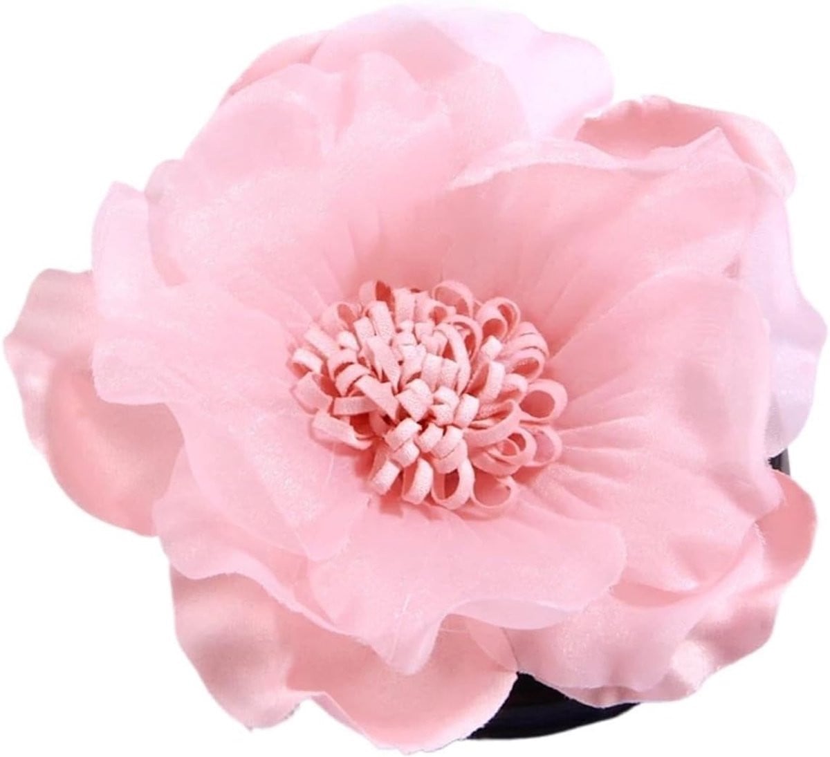 10 stuks handgemaakte stoffen rozen decoratie perzik serie voor bruiloft versiering