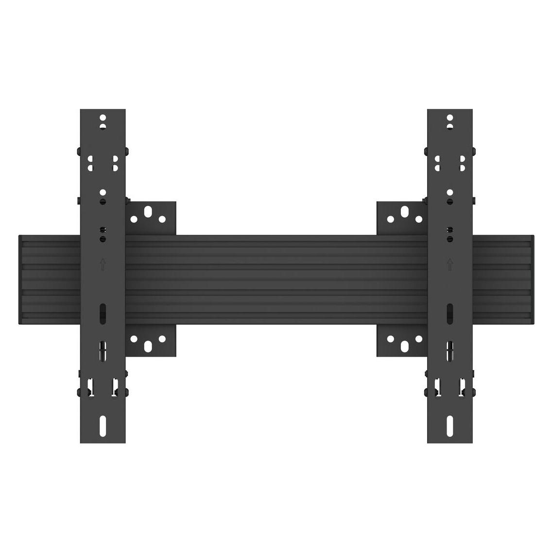 Multibrackets Wandhalter Push in Pop out, 40"-75", schwarz (Wand, 40 kg, 40" - 75") (4115)