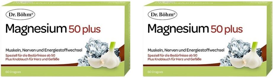 Dr. Böhm Magnesium 50 plus 2x60stk