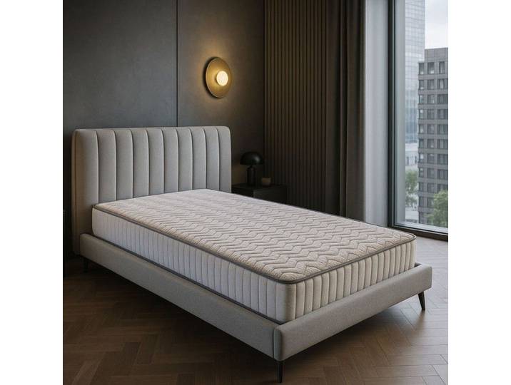 Matelas - Supreme - 90x200 cm - Très Ferme - Mousse Haute Résilience - Oreiller Mémoire Offert