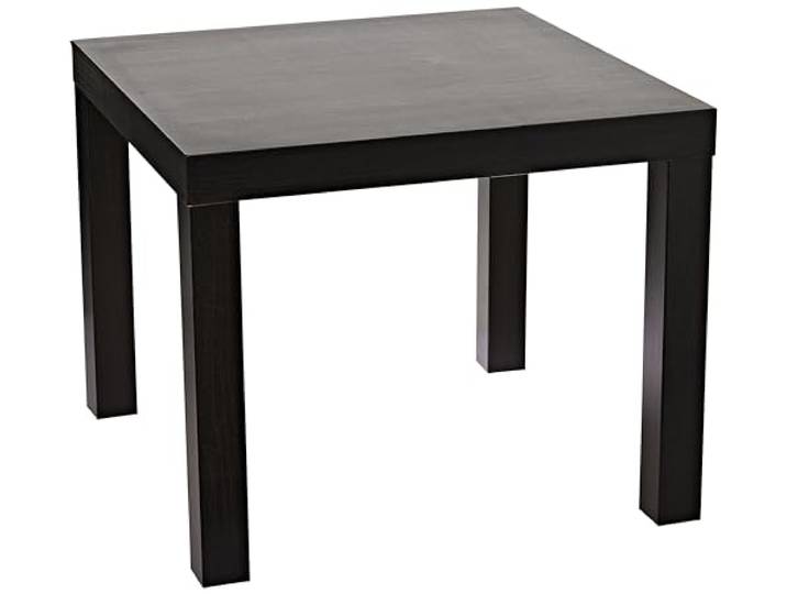 IKEA Lak bijzettafel in zwart; (55x55cm)