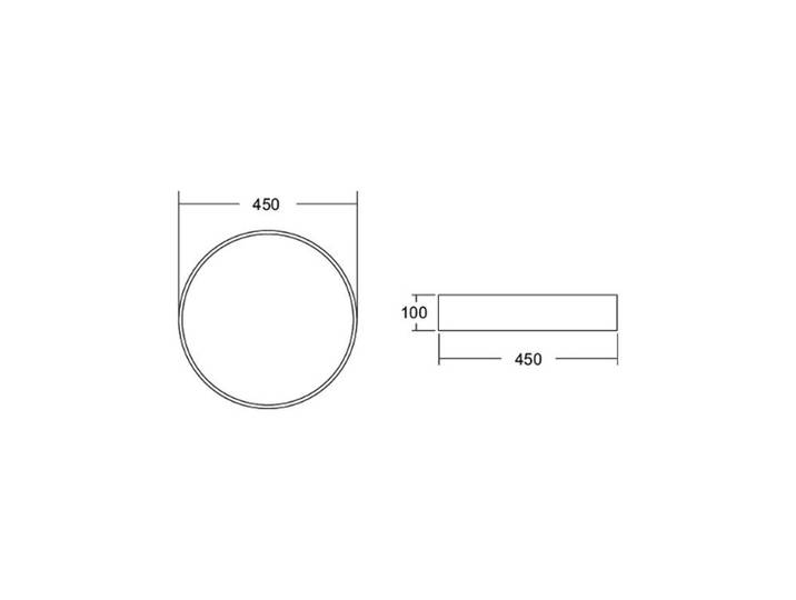 BRUMBERG LED Deckenlampe Biro Circle, dimmbar, alu / grau / zink, für Arbeitszimmer / Büro, Aluminium