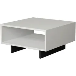 Couchtisch Hola ca. 60x32x60 cm Weiß/Anthr.