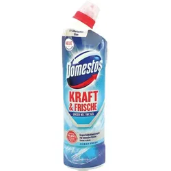 WC-Reiniger Diversey DOMESTOS WC-Reiniger Gel 750 ml Kalklöser für stark verkalkte Flächen im Sanitärbereich