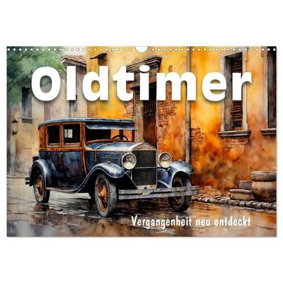 Oldtimer - Vergangenheit neu entdeckt (Wandkalender 2027 DIN A3 quer), CALVENDO Monatskalender