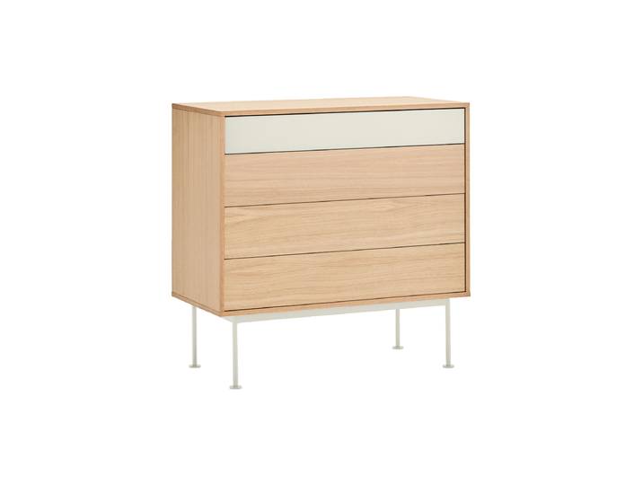 Design Kommode „Yoko“ Cream / Eiche Teulat