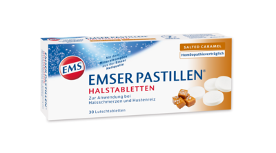 Uriach Germany GmbH EMSER Pastillen Halstabletten salted Caramel 30 St 16780106