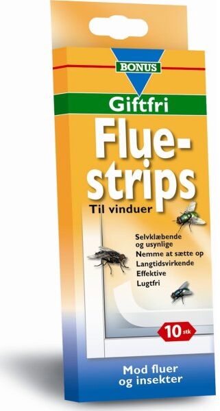 Bonus Fluestrips Til Vinduer, 10 Stk.