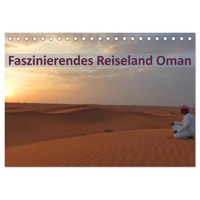Faszinierendes Reiseland Oman (Tischkalender 2026 DIN A5 quer), CALVENDO Monatskalender