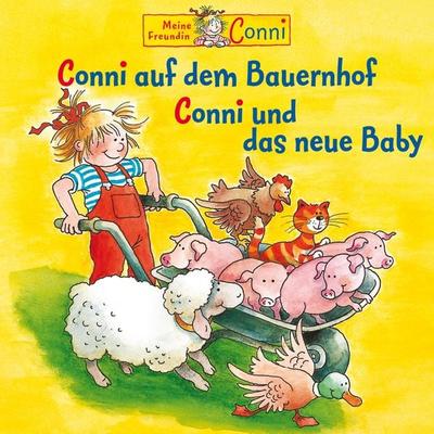 Conni auf dem Bauernhof / Conni und das neue Baby - Liane Schneider, Audio, 4057664879844