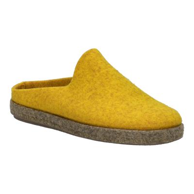 Hausschuh JOSEF SEIBEL "Lara 03, safran", Damen, Gr. 37, gelb (safran), Obermaterial: 100% Textilmaterial TEXMAT., Schuhe Hausschuh