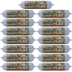 MyMenue4Dogs Hundefutter Lammwurst - 15x 400g