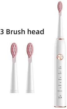 Uplift Essentials Premium Sonic Dental System   38,000 SPM Waterproof High Power Brush white