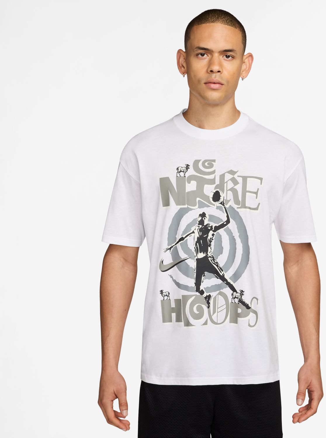 Nike Camiseta de hombre .  (L) Blanco
