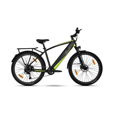 E-Bike SACHSENRAD "R8T Flex III mit Gepäckträger" Gr. 50, schwarz, Elektrofahrräder, 50cm, 27,5 Zoll (69,85cm)