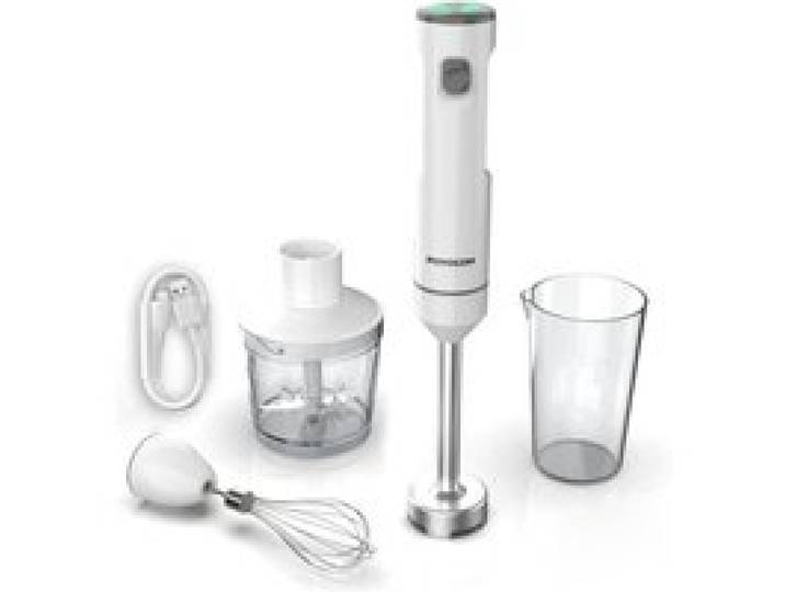 Mixeur plongeant sans fil - LEHRING - Rechargeable avec câble Type C - Autonomie pour 15 tasses de milkshake