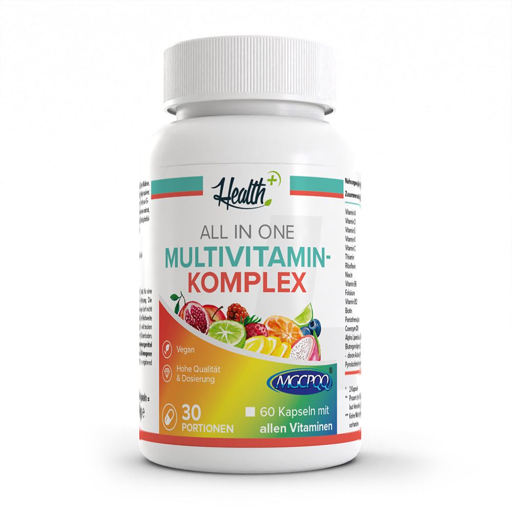 Health+ All In One Multivitamin-Complex (60) Unflavoured 60 St Kapseln