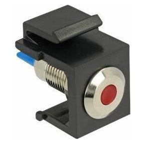 Delock Keystone Jack: LED rot, 6V, flach (86464)