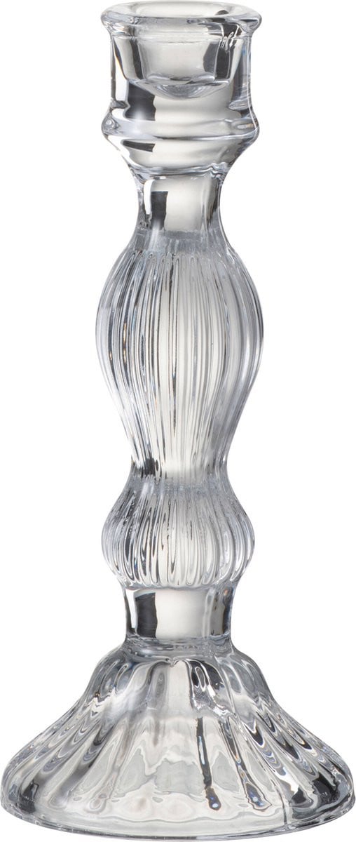 J-Line Kandelaar Bol Transparant Glas Large