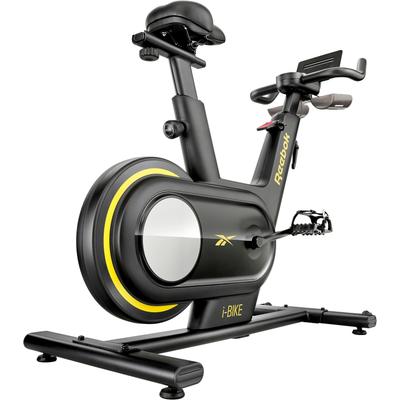 Heimtrainer REEBOK "Reebok i-Bike", schwarz, Heimtrainer, ohne Unterlegmatte, Heimtrainer, 110 kg max. Benutzergewicht, Fahrrad, 32 Widerstandsstufen, B:51cm H:102cm L:131cm