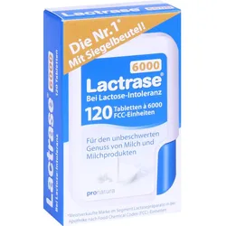Lactrase 6000 Fcc Tabletten Im Klickspender 120 ST