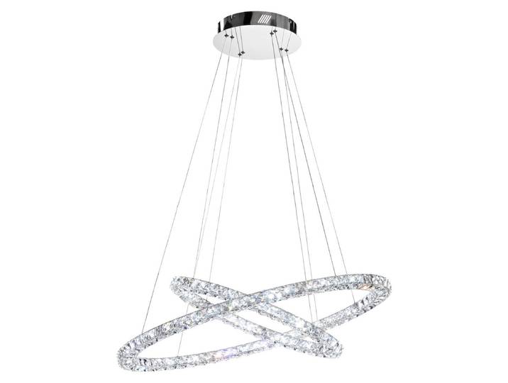Toneria cristal LED lampe à suspendre chrome 128x 0\, 5W