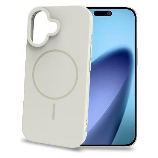 Celly Cover MagSlim Weiss für Apple iPhone (Apple iPhone 17) (MAGSLIM1150WH)