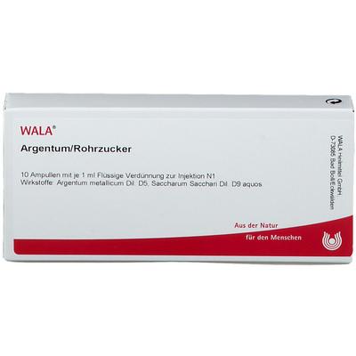 Argentum/Rohrzucker Ampullen 10x1 ml